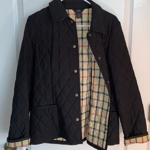 Brooks Brothers Jackets & Blazers - Brooks Brothers Black Quilted Jacket